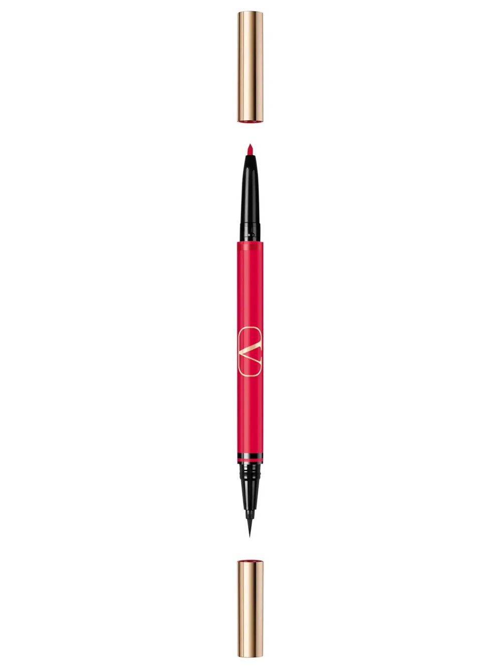 Valentino Twin Liner Double-Ended Eyeliner in 02 Black & Rosso